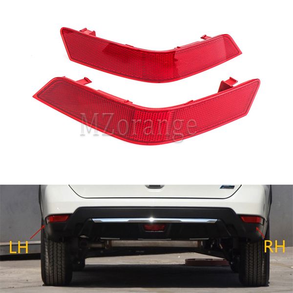

mzorange car rear bumper fog lamp tail brake reflector lights for x-trail xtrail t32 2020 2020 car auto parts