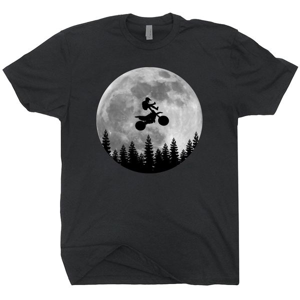 

2019 fashion summer motocross biking moon t-shirt dirt biking shirt tee shirt
