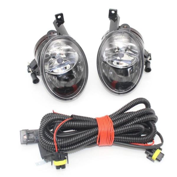 

2 pcs car light for vw 2011 2012 2013 2014 2020 car-styling front fog light fog lamp and wire harness assembly