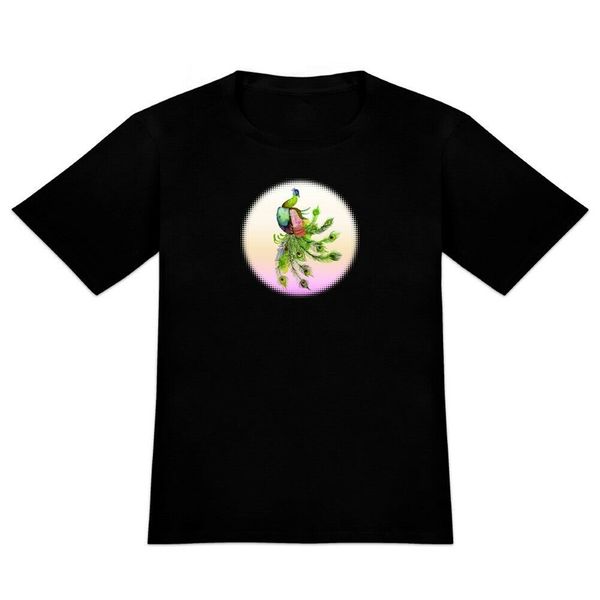 

watercolor peacock feathers men's novelty t-shirt 2xl 24xl tee shirt