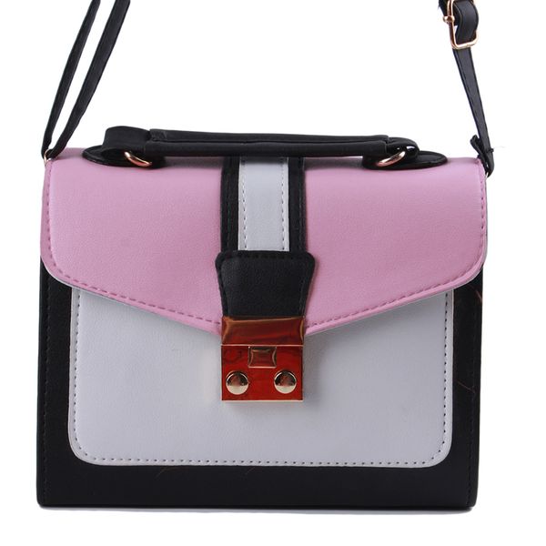 

2020 new women bag stylish handbag with matching colors women messenger bags women's pouch evening party package handbags