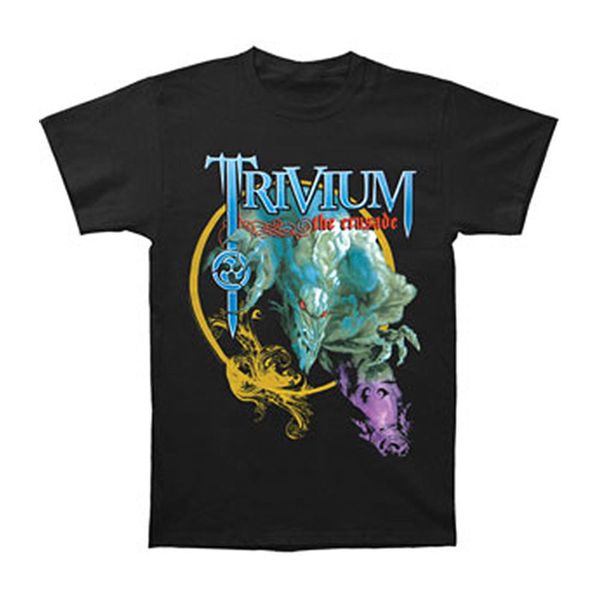 

trivium men's nemesis 06 tour t-shirt medium blackcool men's short