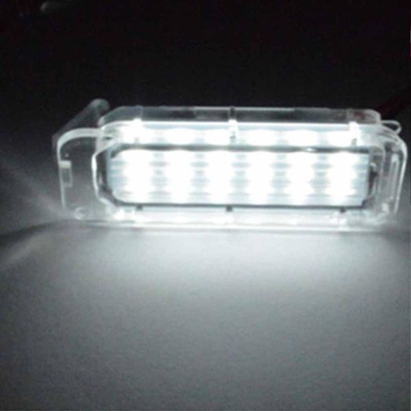 

cscsnl 1 set white canbus 12v led number license plate light lamp for focus 5d/fiesta/mondeo 4/c-max 2/s-max/kuga/galaxy