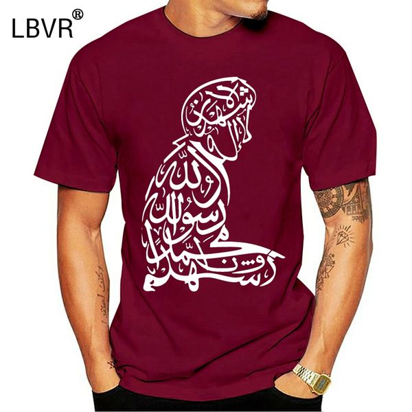 

vintage prayer arabic writing muslim islam arab t shirt for men 2020 gents cotton boy girl t-shirts hip hop