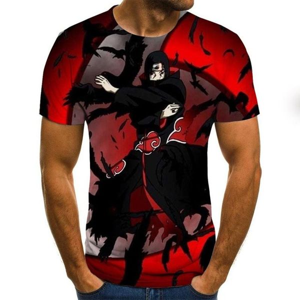 

character anime print 3d print shirts humor horror aesthetic men clothing