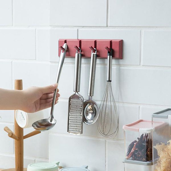 

hole paste hook strong adhesive abs wall hanger household collapsible coat wall hook