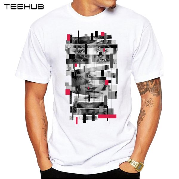

fashion censored printed men t-shirt short sleeve casual hipster vintage picture male t shirts funny cool tee