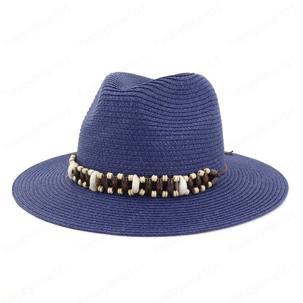 Cappello da sole con nastro a tesa larga da donna con protezione estiva Cappello da spiaggia con fiocco nero Cappello da viaggio floscio per ragazze