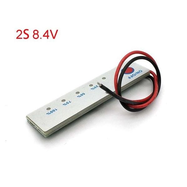 

ames & accessories replacement parts 2 3s 4s bms li-ion battery lithium battery capacity indicator display pcb module 18650 power lev