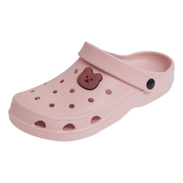 

2020 croces women pool sandals summer outdoor beach shoes girl slip on garden clogs casual water shower slippers 0922, Black