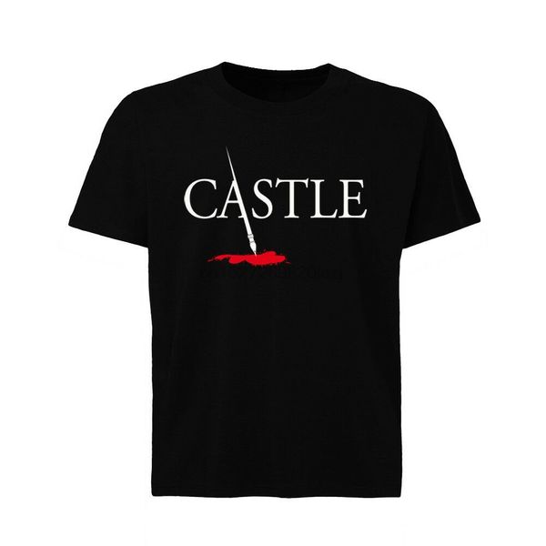 

castle tv series logo t-shirt all size tee
