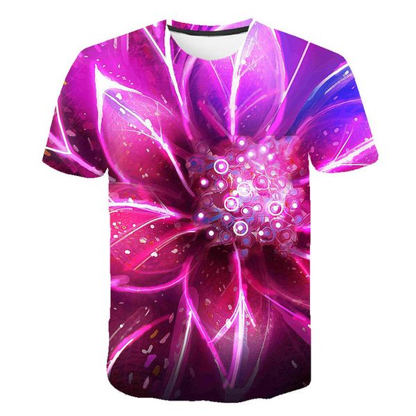 

tulip rose flower mens men 3d print shirts hentai funny plus size men clothing