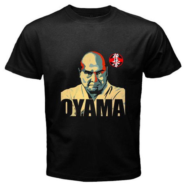 

2019 fashion new oyama karate founder japan men's black t-shirt size s to 3xl100% cotton humor tee shirts