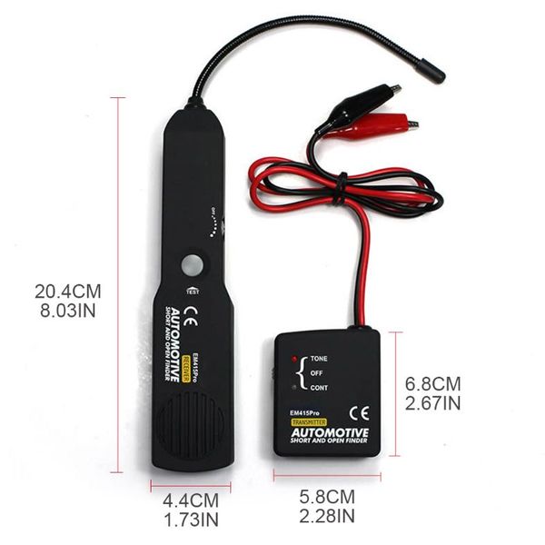 

em415 automobile open circuit short-circuit detector line finder instant car dropship