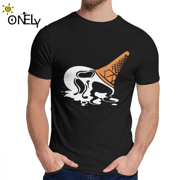 

man's o-neck i scream splat tee shirt summer for male comfortable la camiseta s-6xl