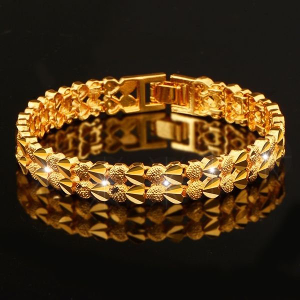 

2020 двойное сердце цепи браслеты ювелирные изделия подарки золотая цепочка princess венчание friendship ювелирные изделия braclet fit мужчи, Black