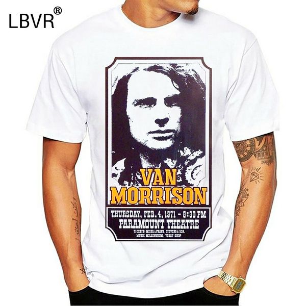 

van morrison concert poster 70s jazz retro vintage hipster t shirt