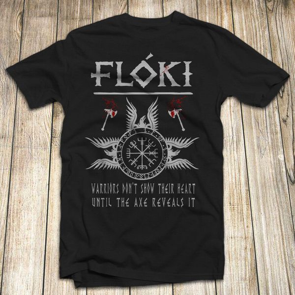 

2019 fashion vikings apparel floki quote t shirt ragnar lothbrok valhalla tees