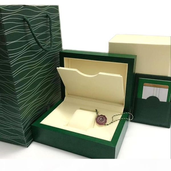 

super watch box green box papers mens gift watches boxes leather bag card 0.8kg for watch box with bag, Black;blue