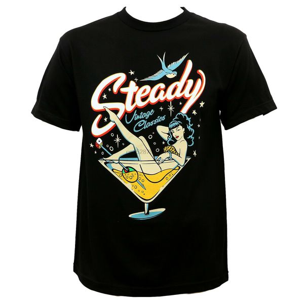 

steady clothing vintage classics harajuku streetwear shirt men i girl t shirt s 3xl new