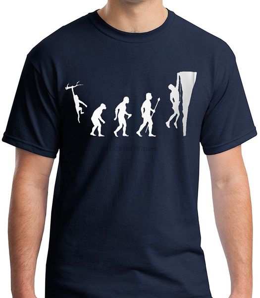 

2020 100% cotton climb evolution -extreme sporter rock climb premium men t-shirt tee shirt