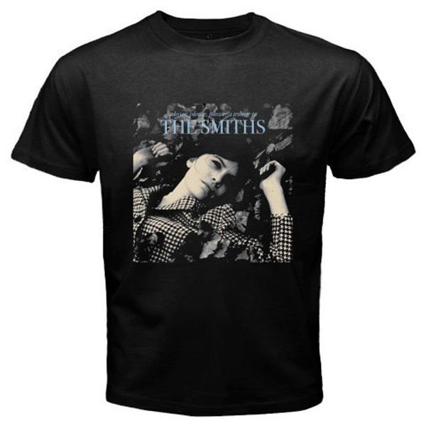

new the smiths pleasepleaseplease album cover mens black t-shirt size s-3xl
