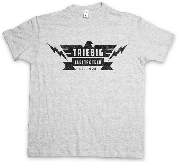 

triebig electrotech t-shirt знак шильд логотип компании штамм eichhorst firma высокого качества тенниска homme high quality