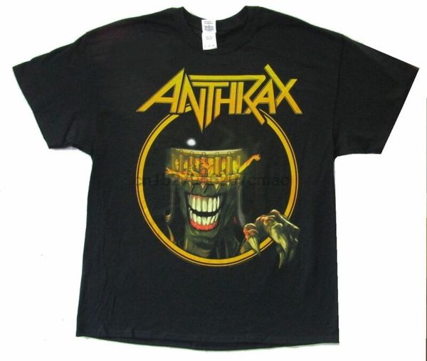 

anthrax san bernadino california event show 2014 black t shirt new tour