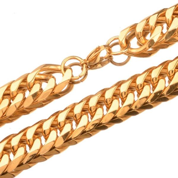 

19mm горячих продавая золото нержавеющей стали тон кубинской снаряженной ссылка цепь омары пряжка мужских ожерелья или браслет тяжелых ювели, Silver