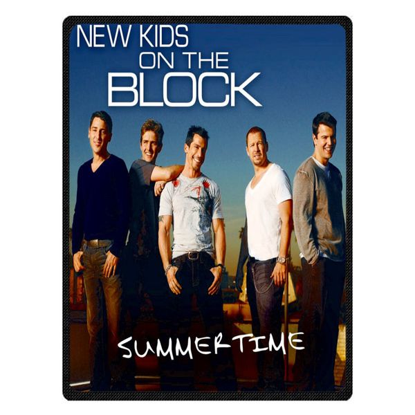 

blankets personalized kids on the block throw blanket custom coral flannel sofa couch bed plane travel tv