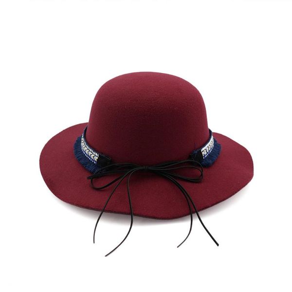 

2020 fashion women beach sun hat waves big brim sunbonnet imitation wool sun hat, Blue;gray