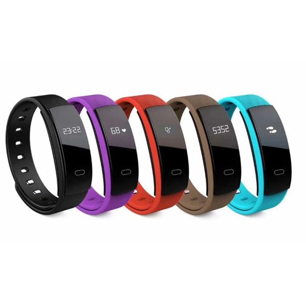 

qs80 blood pressure smart bracelet heart rate monitor ip67 wristband fitness tracker bracelet smart band for ios android