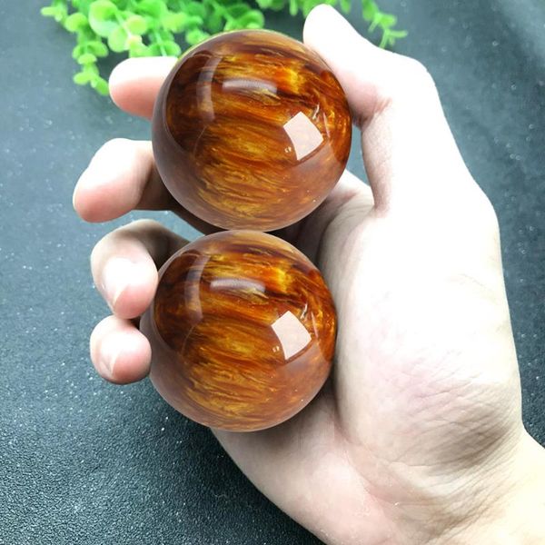 

1 pair relief resin hand massage strength stress home handball outdoor health fitness exercise relaxation chinese baoding