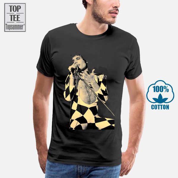 

summer clothing crew neck queen freddie mercury short design t shirts for men