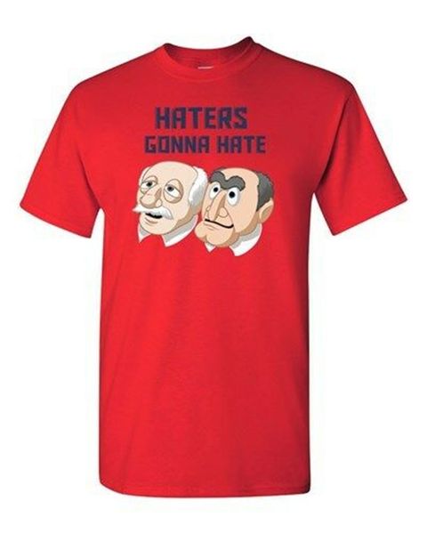 

haters gonna hate dt t-shirt tee loose size ajax funny tee shirt
