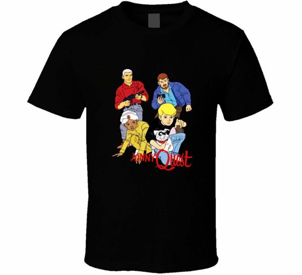 

jonny quest classic cartoon tv series retro t-shirt