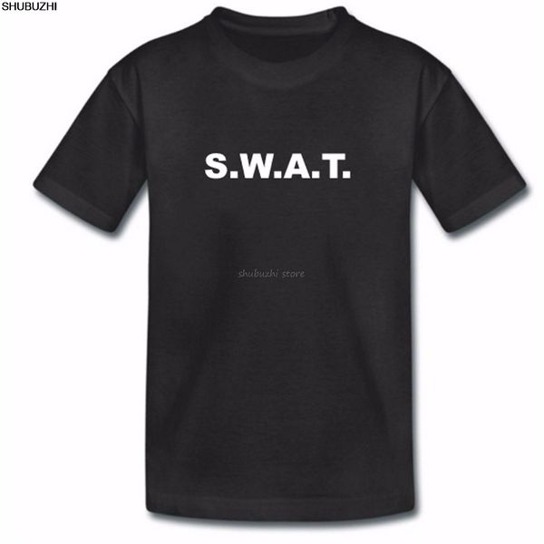 

kids swat t shirt - childrens boys girls tshirt fancy dress costume sbz1309
