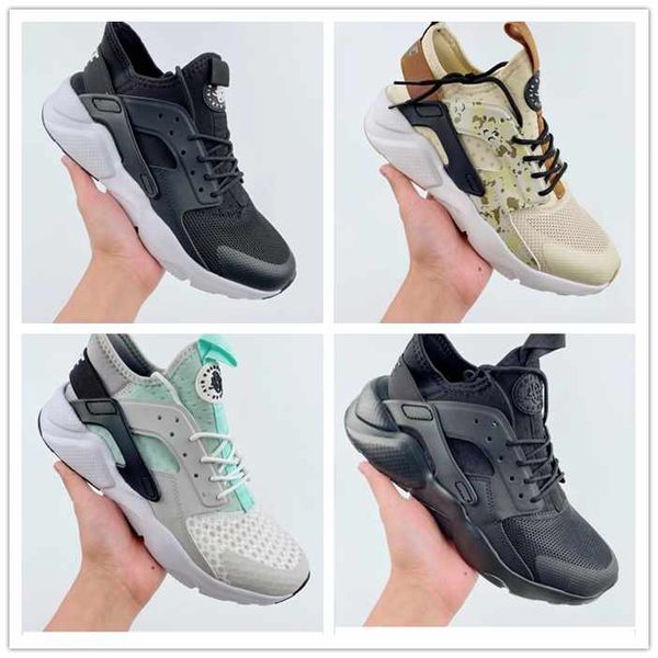 

2020 adapt huarache racer blue running shoes men yellow black nmd huaraches sneakers raect hurache trainers