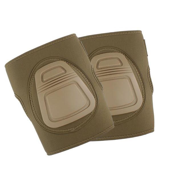 

wst v1 knee pads kneecap set for cycling mountain climbing wargame - tan/black, Black;gray