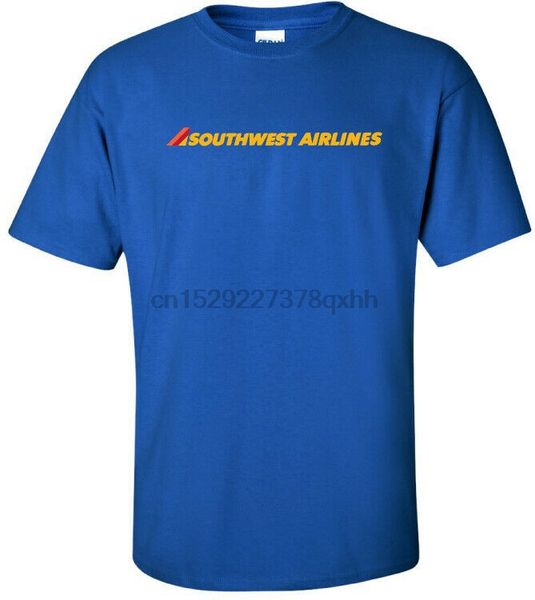 

southwest airlines vintage us airline logo t-shirt