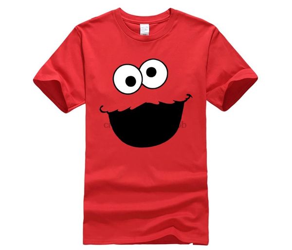 

sesame street cookie monster face t-shirt men t shirt short sleeve print casua print t-shirt for men 2019 tee