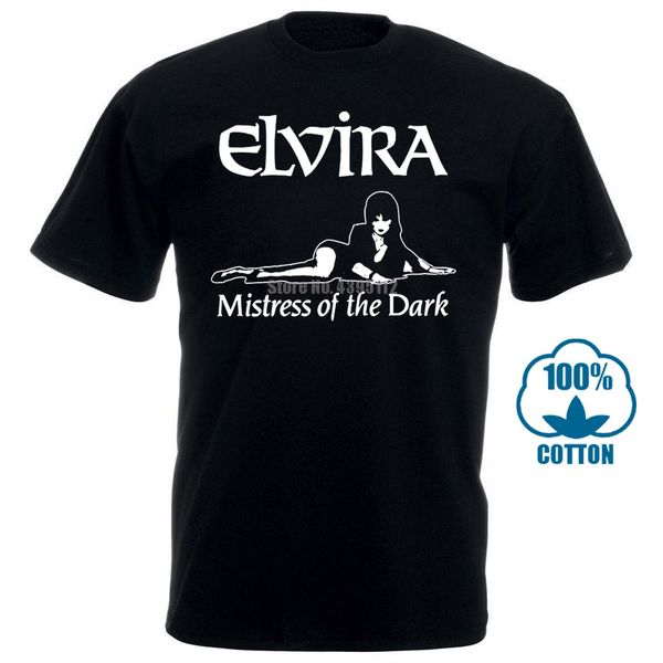 

elvira movie poster mens funny tshirt fitness clothing tshirts homme 2019 tee shirt custom t-shirt mens