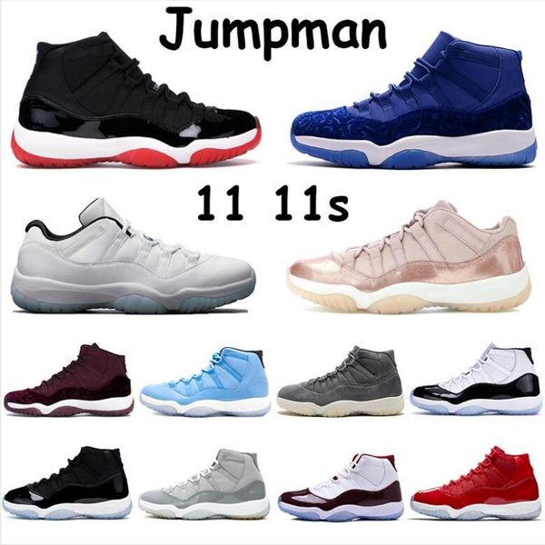 

new 11s men women basketball shoes high heiress night maroon pantone concord 45 bred space jam men sports trainers sneakers