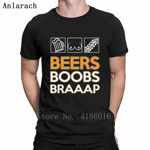 

beer boobs braaap t shirt new style spring autumn graphic cotton unique o-neck custom leisure shirt