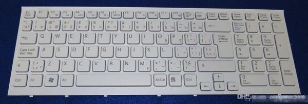 

new sony vpceb vpc eb series clavier white canadian keyboard 148793541