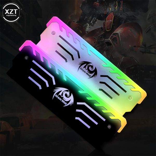 

fans & coolings wall 3pin memory cooling vest 256 rgb ram cooler heat sink radiator cpu aluminum heatsink for ddr3 ddr4