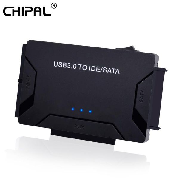

chipal usb 3.0 to ide pata sata adapter usb3.0 data transfer converter for pc lap2.5'' 3.5'' hard disk hdd ssd optical d