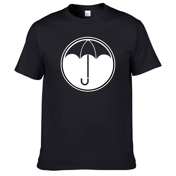 

men's fashion t shirts umbrella academy printing 100% cotton o-neck short sleeve t-shirts student varsity clothing
