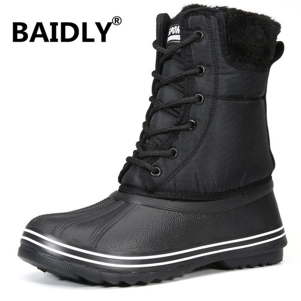 

winter women's ankle boots snow women warm thick plush snow boots waterproof female wedge suede non-slip lady casual shoes, Black
