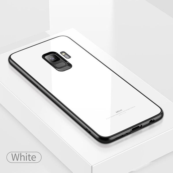 

i luxury tempered glass case for samsung s9 case fashion slim mirro back cover for samsung galaxy s9 plus phone cases s 9